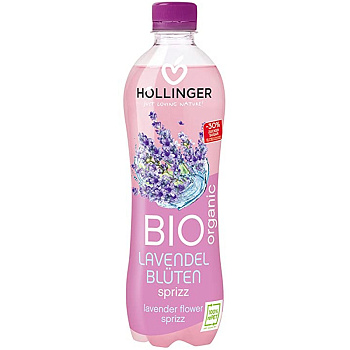 Напиток «Hollinger» Bio Lavender Flower Sprizz, Хеллингер Био Лавандер Фловер Спритс с экстрактом цветов Лаванды, 0.5л, газ, пэт