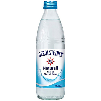 Герольштайнер (Gerolsteiner) Натурель без газа 0.33л стекло