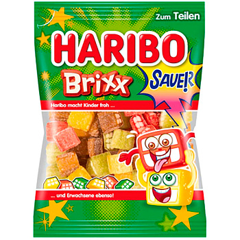 Мармелад «Haribo» Prickle Brixx, Харибо Блоки, 200гр