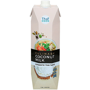 Кокосовое молоко «Thai Coco» Aseptic Bag (17-18% жирн), 20л
