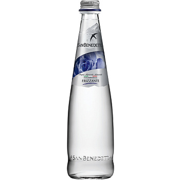Минеральная вода San Benedetto, Сан Бенедетто 0.5 газированная cтекло