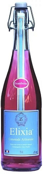 Лимонад «Elixia» Малина 0.75л, газ, стекло