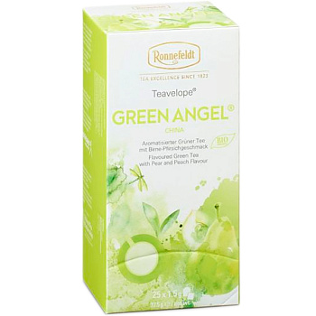 Чай Ronnefeldt Green Angel (BIO), Ронненфельд зеленый ангел 1,5гр.х25шт.