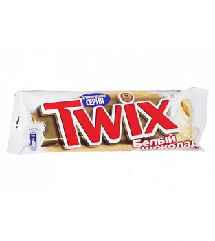 Батончик шоколадный Твикс Белый Twix White 55 грамм