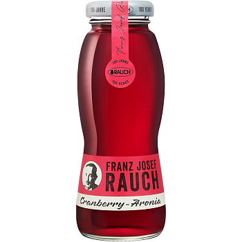 Сок «Franz Josef Rauch» Cranberry - Aronia, Франц Йозеф Раух Клюква, 0.2, стекло