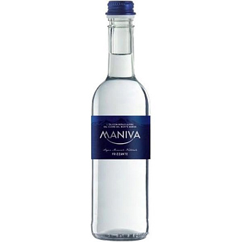 Минеральная вода «Maniva» Sparkling Water, Манива 0.375л, с газом, стекло