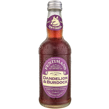 Напиток безалкогольный FENTIMANS Dandelion & Burdock (одуванчик и лопух) 0,275л. стекло