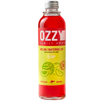 Напиток «Ozzy Frozzy» Melon, Watermelon, Оззи Фроззи Дыня, Арбуз, 0.33, газ, стекло