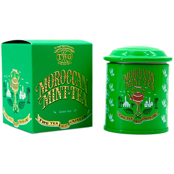 Чай «TWG» (Haute Couture Collection Mini) Moroccan Mint, ТВГ Мороканский мятный 20гр, туба мини Чай «TWG» (Haute Couture Collection Mini) Moroccan Mint, ТВГ Мороканский мятный 20гр, туба мини