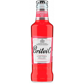 Напиток «Britvic» Cranberry Juice, Бритвик Клюква 0.2л, стекло