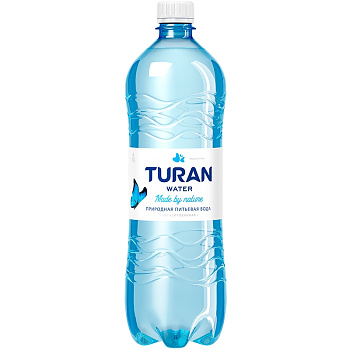 Минеральная вода «Turan» Легкая вода 1л, без газа, пэт