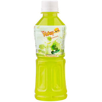 YOKU Сокосодержащий напиток с 10% сока дыни и кокосовым желе 0,32л.