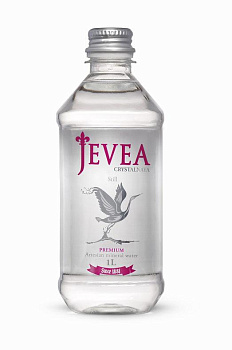 Минеральная вода Jevea Crystalnaya, Жевея Кристальная 1л, пэт без газа