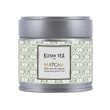 Kusmi tea зеленый листовой чай "Matcha", банка 30 гр