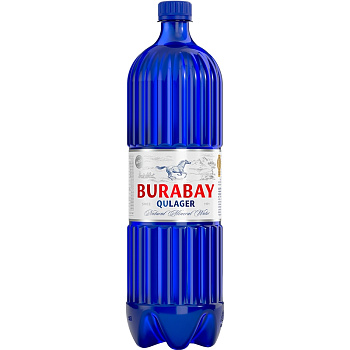 Минеральная вода «Qulager-Burabay» 1.5л, с газом, пэт