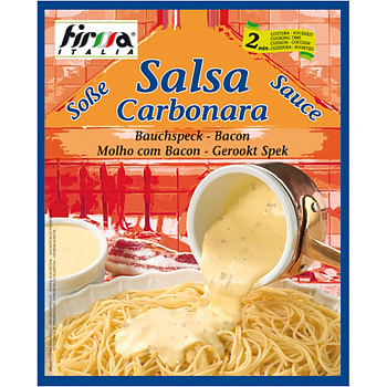 Соус «Firma Italia» Salsa Carbonara, Фирма Италия Бекон, 40гр, пакет