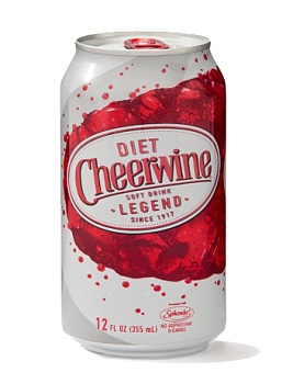Напиток газированный Cheerwine Diet 355 мл ж/б