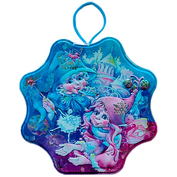 Подарок Конфеты Ассорти «Art Sweet», Арт Свиит (Волшебная Фея), 450гр, железная коробка