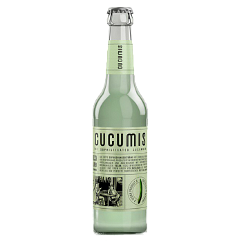 Cucumis Cucumber - Лимонад с огуречным соком и вкусом базилика 330 мл (Стекло)