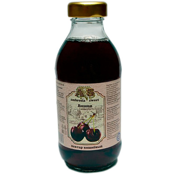 Нектар Вишневый «Ambrosia Sweet» 0.3л, стекло