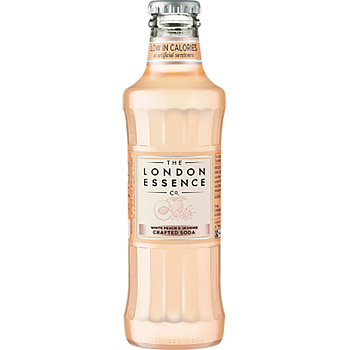 Напиток «London Essence» White Peach & Jasmine Crafted Soda, Лондон Эссенс Персик и Жасмин 0.2л, стекло