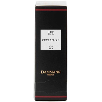 Чай черный «Dammann» Ceylan O.P., Цейлон О.Р. (пакетированный), 24x2гр Чай черный «Dammann» Ceylan O.P., Цейлон О.Р. (пакетированный), 24x2гр