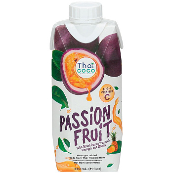 Маракуйя Сок «Thai Coco», 0.33л