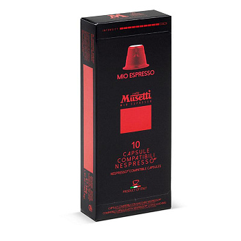 Кофе Musetti Mio Espresso в капсулах, 10 шт/уп