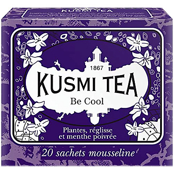 Kusmi tea «Be Cool» Blend of herbs, peppermint, liquorice and apple, Саше (20шт)