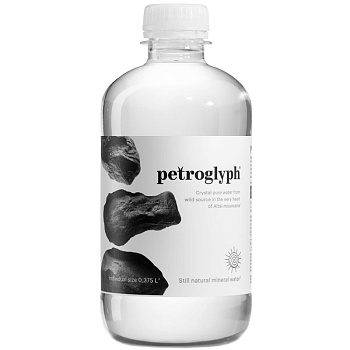 Минеральная вода Petroglyph, Петроглиф 0.375л, без газа, ПЭТ