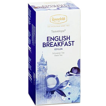 Чай черный Ronnefeldt English Breakfast, Ронненфельд английский завтрак 1,5гр.х25шт.
