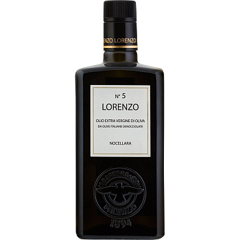 Оливковое масло «Lorenzo» №5 Nocellara, Лоренцо Ноцеллара, 0.5л, стекло