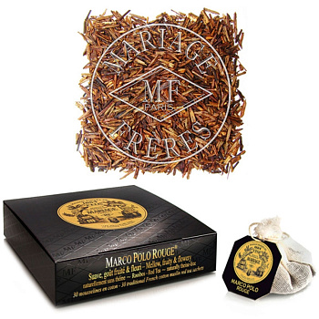 Красный чай Mariage Marco Polo Rouge, Саше 75 гр
