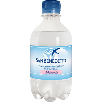 Минеральная вода San Benedetto, Сан Бенедетто 0.33 негазированная пластик