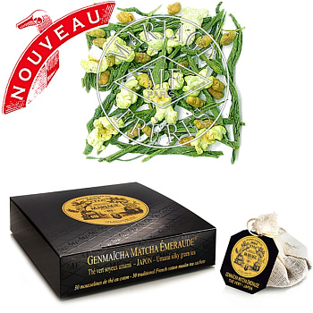 Зеленый чай Mariage Freres Genmaicha Matcha Emeraude, Саше 75 гр