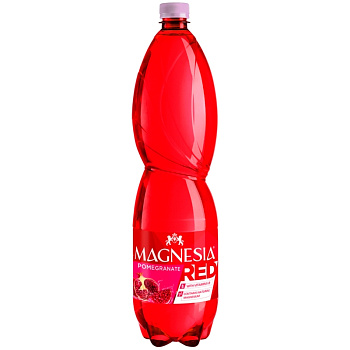 Минеральная вода «Magnesia Red Garnet» Магнезия Рэд Гранат 1,5л с газом (ПЭТ)