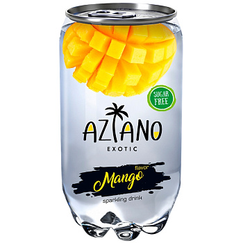 Напиток «Aziano» Mango, Манго 0.35л, пэт