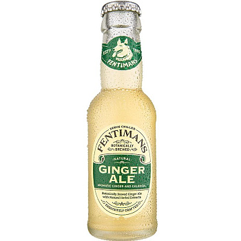 Напиток безалкогольный FENTIMANS Ginger Ale (имбирный эль) 0,125л. стекло