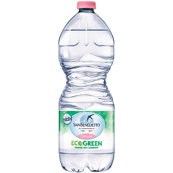 Минеральная вода San Benedetto, Сан Бенедетто 1л, пэт, без газа