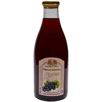 Cок Виноградный «Ambrosia Sweet»  1л, стекло