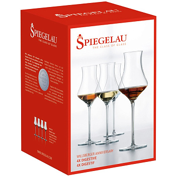 Набор бокалов «Spiegelau» Willsberger Anniversary Digestive / Дижестив (4шт x 190мл)
