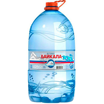 Минеральная вода артезианская «Волна Байкала» 10л, пэт  (2шт. в упаковке)