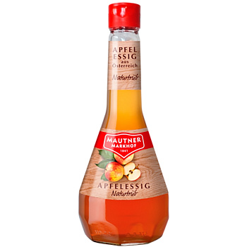 Уксус «Mautner Markhof» Яблочный уксус с цветочным медом (нефильтрованный) 6%, 0.5л