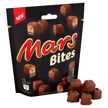Конфеты Mars Bites 119 гр, 9 шт/уп